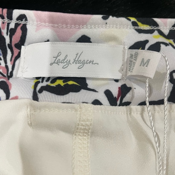 🆕 Lady Hagen Artisanal Print Floral Mix Flounce Skort, Size Medium - Picture 4 of 8